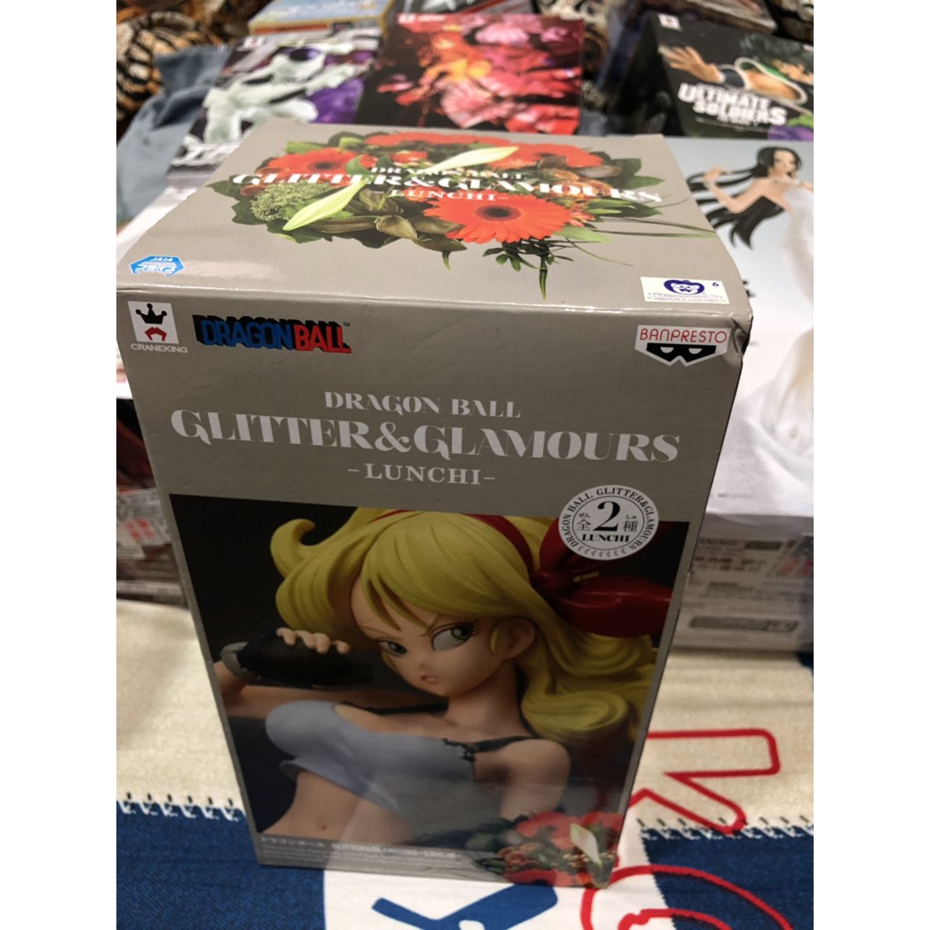 代理版 BANPRESTO 景品 七龍珠 GLITTER&amp;GLAMOURS 蘭琪 公仔 白衣