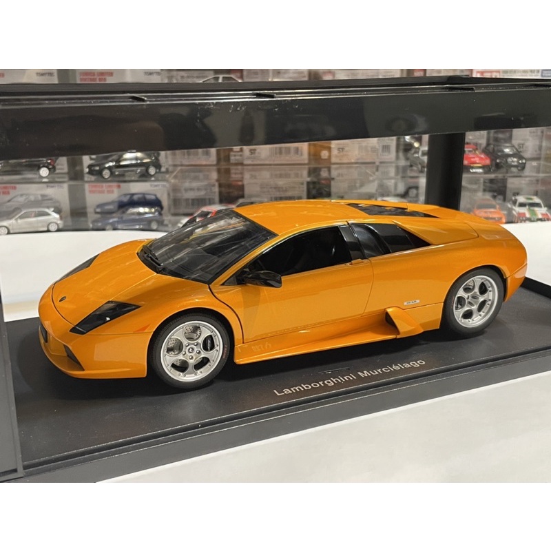 Autoart 1/18 Lamborghini Murcielago 橘 絕版 升級版