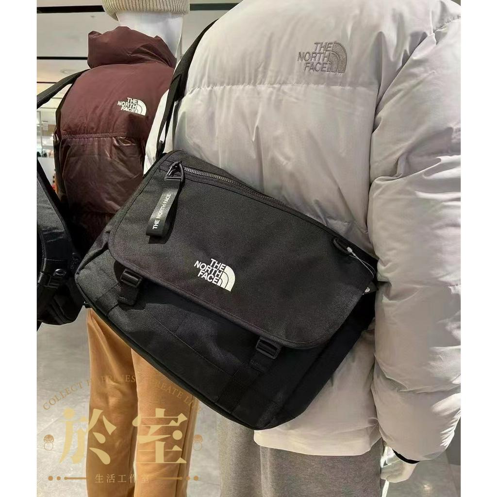 於室 現貨在台免運【The North Face 韓國北面側背手提筆電包】大容量斜背 電腦包上學書包 男女 出國 旅行