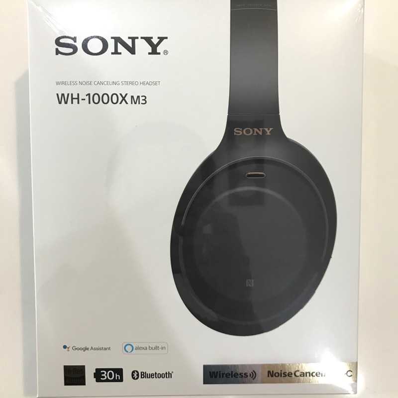 SONY WH-1000XM3藍芽無線降噪耳罩耳機