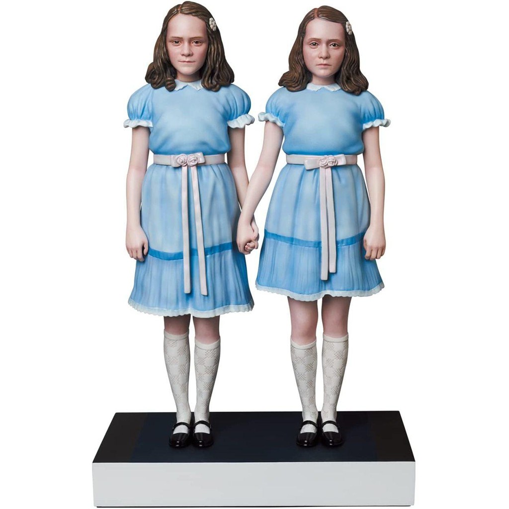 Topone 玩具店 預購medicom 電影 鬼店 格雷迪姊妹雙胞胎雙生子雕像grady Twins 蝦皮購物