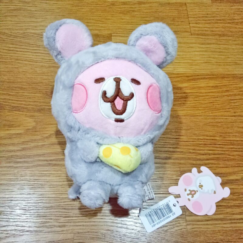 全新 正版 台灣限定 卡娜赫拉的小動物們 鼠年特別款 6吋 絨毛玩偶娃娃
