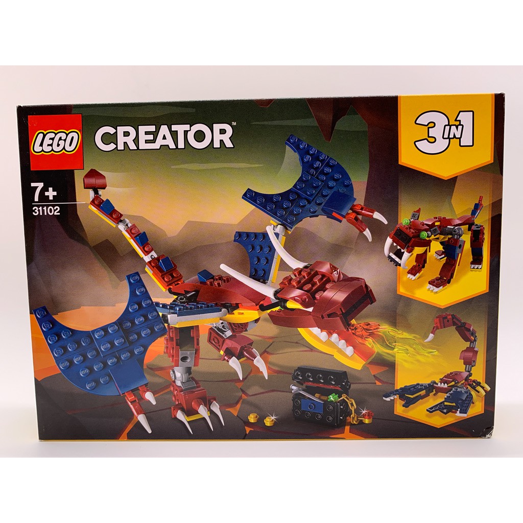 樂高 LEGO 31102 CREATOR 3合1 創造系列 火龍