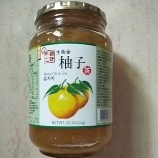韓味不二 柚子茶 生黃金柚子茶 1000公克