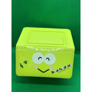全新正版 三麗鷗 大眼蛙 置物盒 飾品盒 造型盒 居家收納 桌面收納盒 上開造型置物盒 文具收納盒