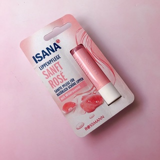 ISANA 護唇膏 玫瑰 全新