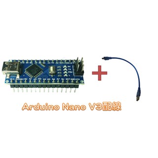 ☫TIY Store☫ arduino nano V3.0 ATMEGA328P 改進版 已焊好 送線 現貨