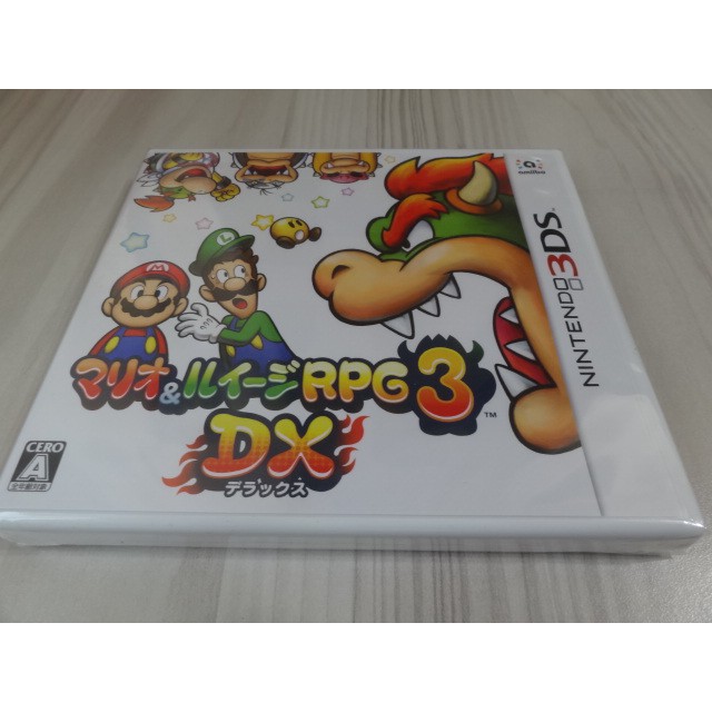 (領券/滿千免運)3DS~瑪利歐與路易吉 RPG 3 DX (全新日版)