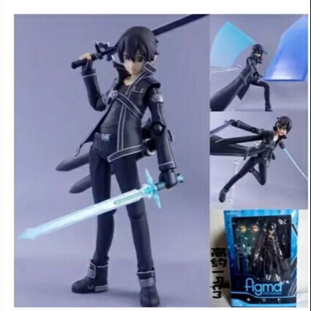 Figma 174 公仔 高品質公仔 出清 無證 港版 關節可動 SAO 刀劍神域 桐人 桐谷和人 拆擺公仔