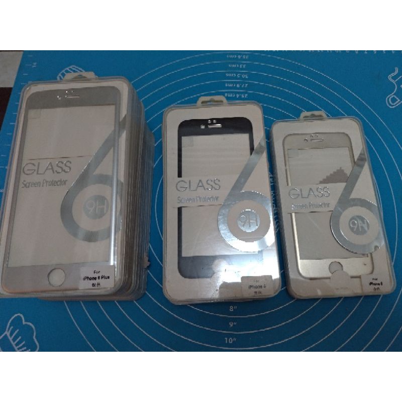 全新 iphone 6 iphone 6 plus 邊框金屬滿版玻璃保護貼