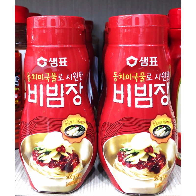 【韓國忠清南道】韓國膳府-拌飯拌麵專用辣椒醬（360g）拌麵醬