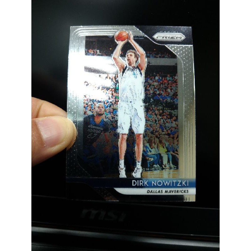 NBA 球卡 Dirk Nowitzki 2018-19 PANINI 鏡面球卡