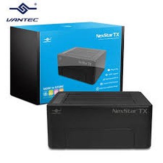 凡達克傳輸精靈TX2.5"/3.5" SATA III 硬碟至超高速USB3.0硬碟外接座(NST-D428S3-BK)