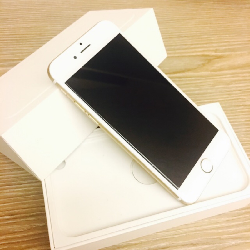 Apple  iphone6 64G 金色➕全新犀牛盾邊框殼