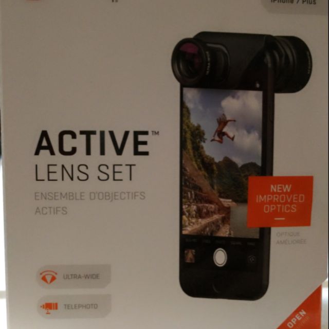 olloclip 超廣角＋望遠鏡Active Lens