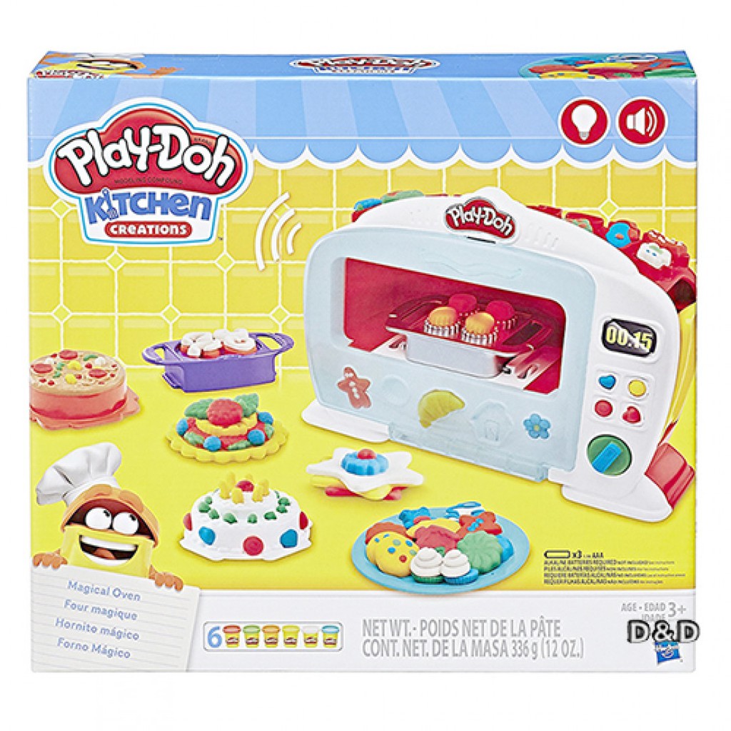 Hasbro Play-Doh 培樂多 - 廚房 神奇烤箱組