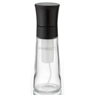 一鑫餐具 【日本 Stavia Luxe 食用油噴霧器 黑色/噴油罐】氣壓油噴霧罐料理油噴霧器噴油瓶露營