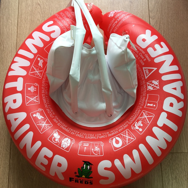 德國Freds兒童學習泳圈Swimtrainer CLassic紅色款