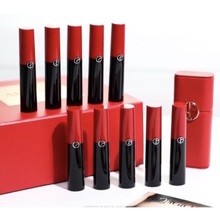 GIORGIO ARMANI 2022 亞曼尼 GA 奢華絲緞訂製唇膏 細黑管唇膏 #202 #201 #405 全新