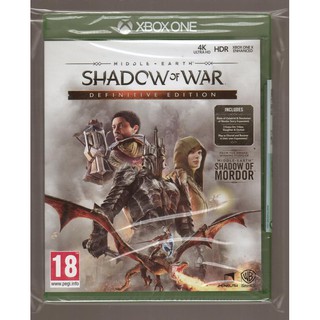 {瓜瓜皮}全新XBOX ONE 遊戲 中文版 中土世界 戰爭之影 終極版