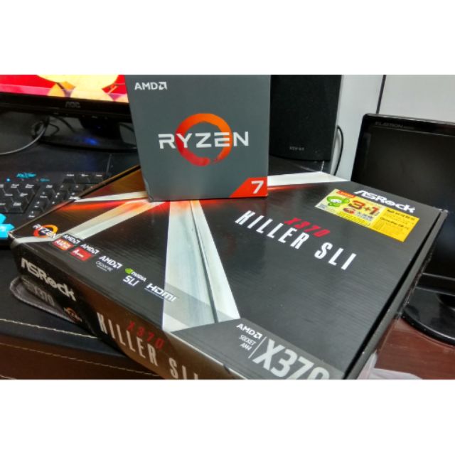 AMD Ryzen R7 1700 + Asrock x370 killer sli