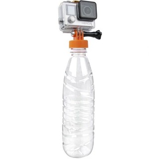 小牛蛙數位 黑色 gopro 小蟻 山狗 運動相機 自拍桿 底座支架 礦泉水瓶蓋 轉接頭浮力棒 浮力棒
