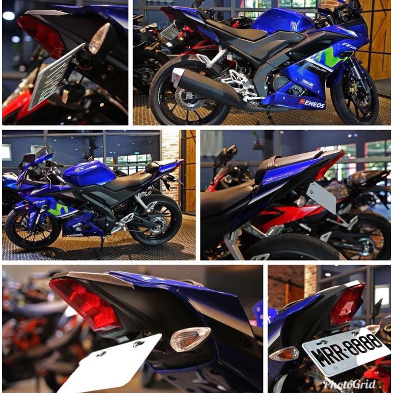 【93 MOTO】 鬍鬚牌 Yamaha YZF-R15 R15V3 R15 V3 固定式 後牌架 短牌架 短牌 翹牌