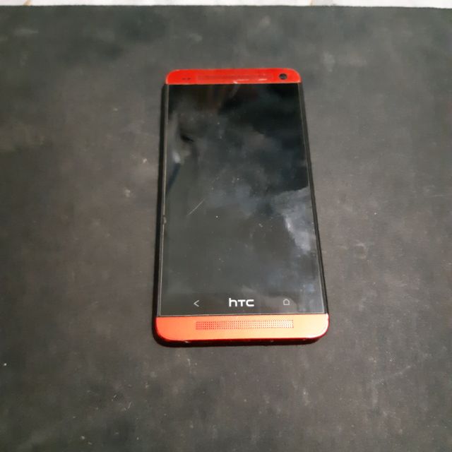 HTC m7 new one 紅 螢幕總成 零件機 殺肉機