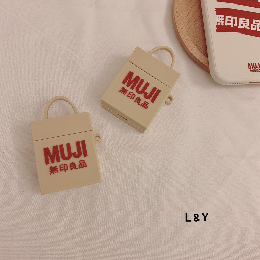 台灣現貨 當日出貨 MUJI 無印良品 airpods airpods pro 耳機殼 耳機套