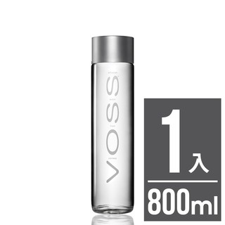(VOSS芙絲)挪威極致純淨礦泉水(800ml)時尚玻璃瓶