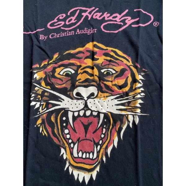 Ed hardy雙面虎🐯基本款T恤