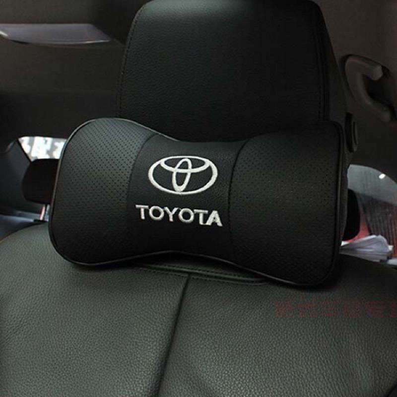 Toyota豐田RAV4汽車真皮頭枕竹炭保健護頸枕