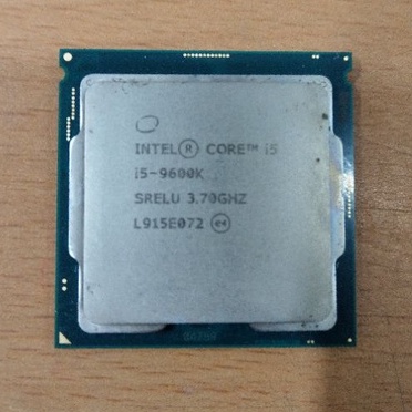 (保固內)第九代Intel® Core™ i5-9600K 處理器正式版 3.7G 9M 1151腳位/二手良品