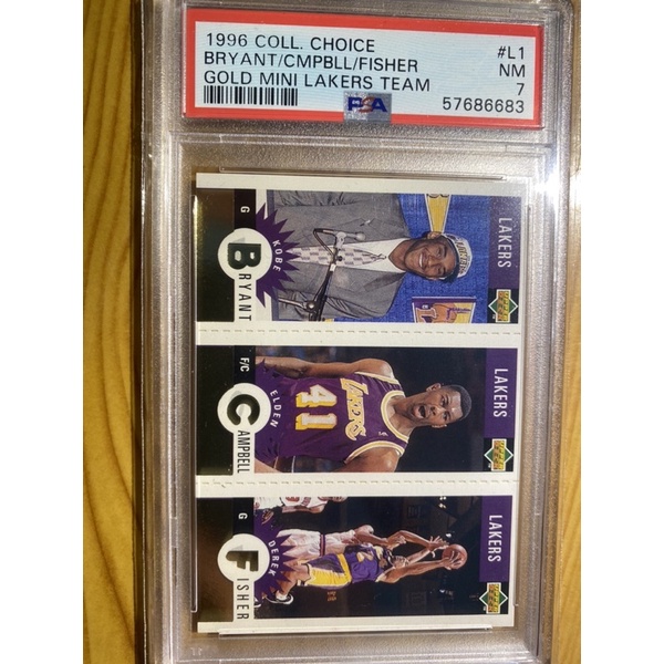 1996-97 Kobe Bryant Gold rc 新人卡 非jordan Psa bgs