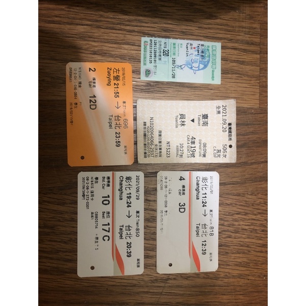 台鐵票根 Ptt與dcard推薦網拍商品 2021年12月 飛比價格
