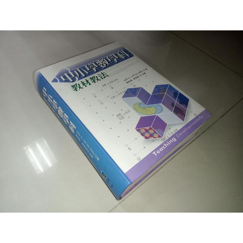 中小學數學科教材教法 張英傑、周菊美 五南 9571139181 上側黃斑內頁佳 2005年初版 @KB 二手書