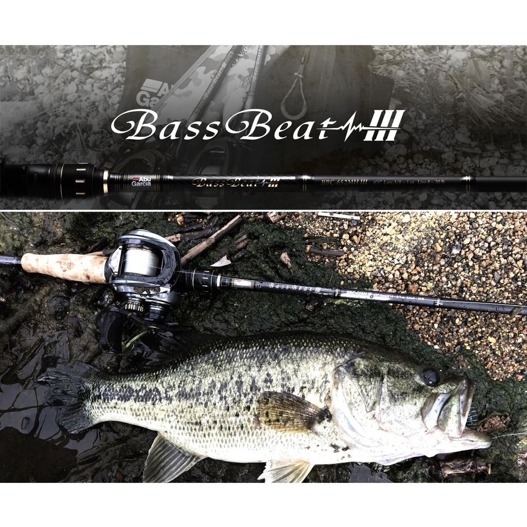 【鄭哥釣具】[免運費] Abu Garcia 恒達 Bass Beat III (BB3) 槍柄路亞竿 雷強 鱸魚 路亞