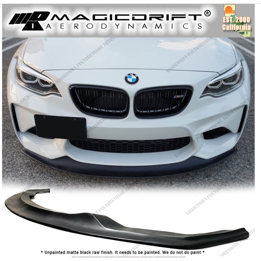 16-19 BMW F87 M2 MDA Style Front Bumper Lip （493）#下巴#前唇