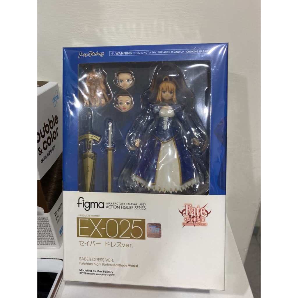 FIGMA  FATE Saber 騎士王 賽巴 2.0 日版 禮服Ver.