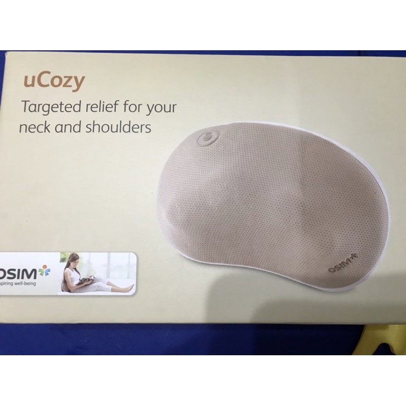 OSIM/傲勝OS-102 u cozy暖暖按摩枕頸椎按摩器，車用頸肩按摩枕