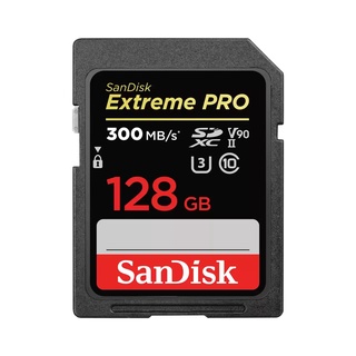 SanDisk ExtremePro SDXC 128G V90 USH-II 讀300MB/s寫260MB/s
