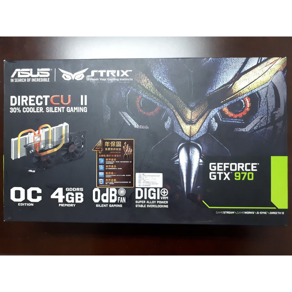 ASUS STRIX GTX970 非980 1060 1070 570 580