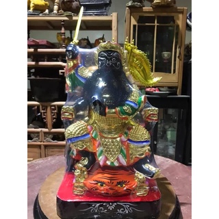 全新木雕神尊神像 代巡府王爺 8吋8
