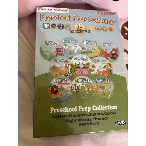 [全新未拆封］Preschool prep company 13 片DVD