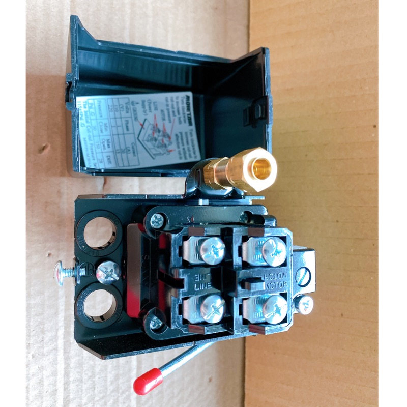 勁力空壓機械五金 ＊附發票 台灣製 正廠零件 天鵝 空壓機專用 壓力開關 五孔式 壓力控制開關 空壓機專用