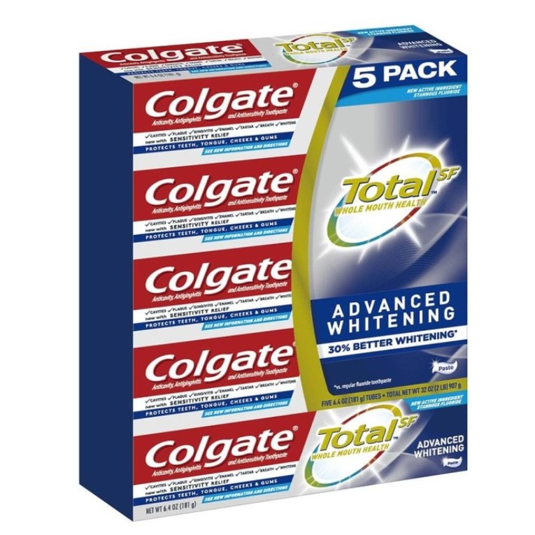 COSTCO 線上代購🌈高露潔 全效潔白牙膏 181公克 X 5入