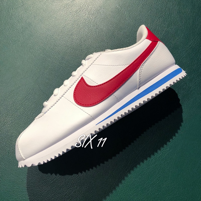 @SIX@NIKE CORTEZ BASIC SL (GS) 白紅藍 阿甘 女款 大童 904764-103