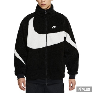 nike big swoosh reversible boa jacket