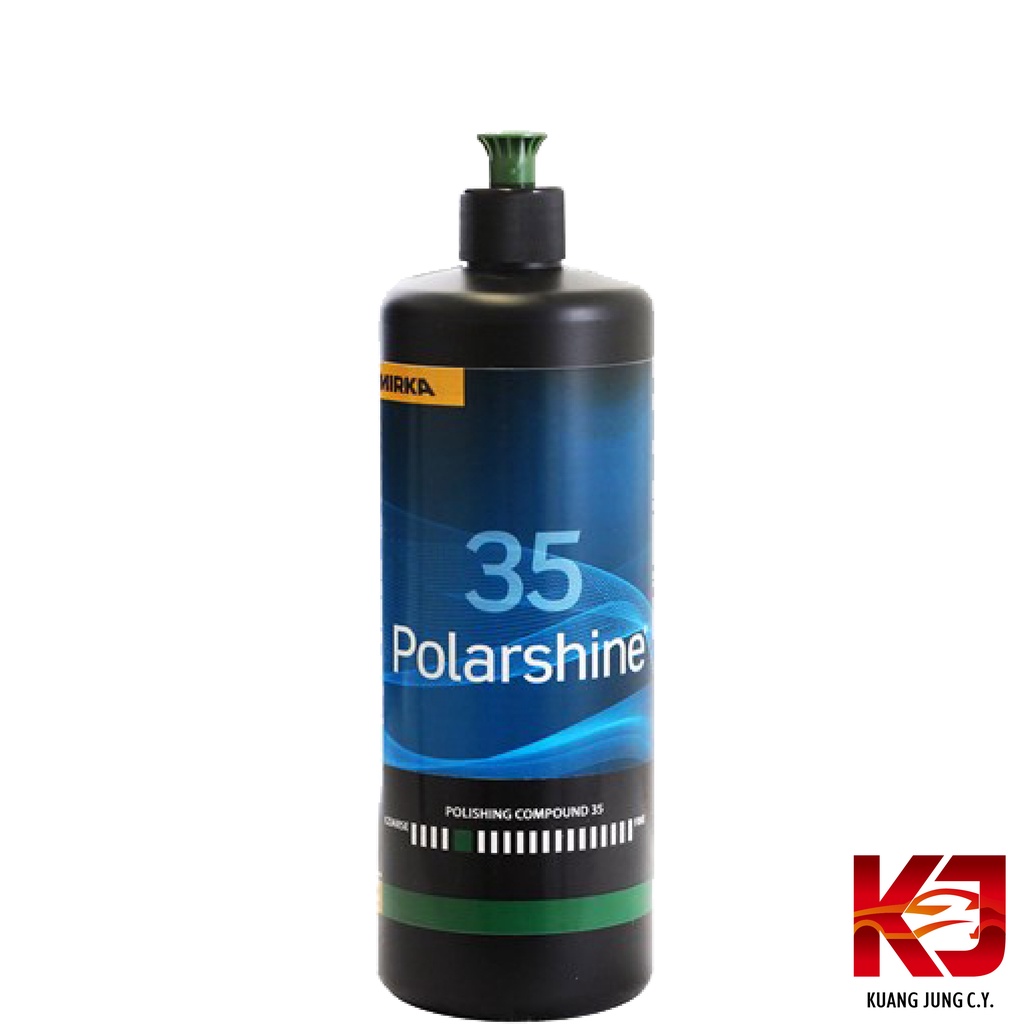 MIRKA Polarshine 35 Polishing Compound 1L 水性拋光劑 粗拋 虎姬漆蠟