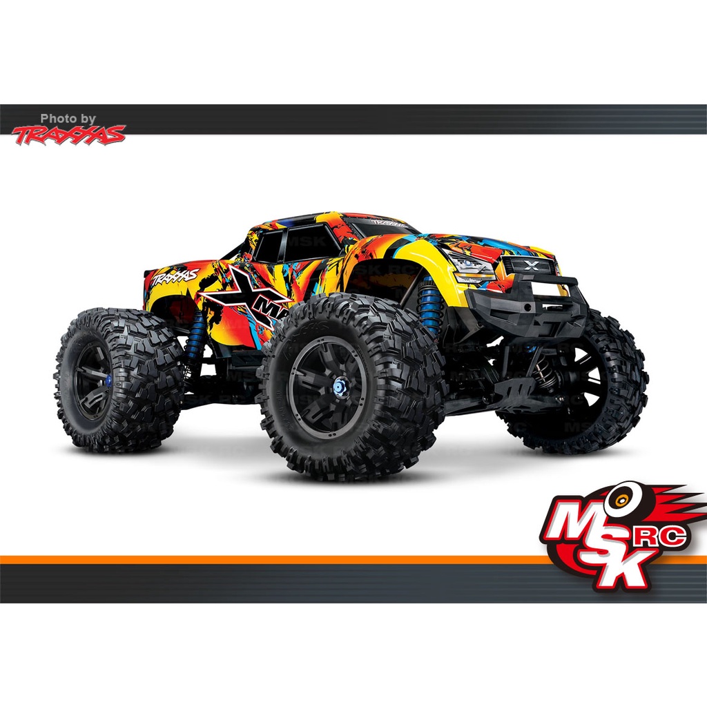 ~MSK RC~ *現貨* Traxxas #77086-4 1/6 X-MAXX TSM 大腳車(8S版本)